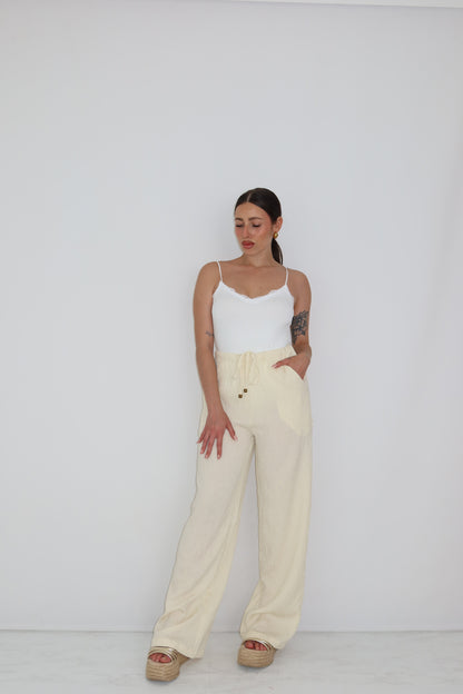 Pantalón Zia Beige