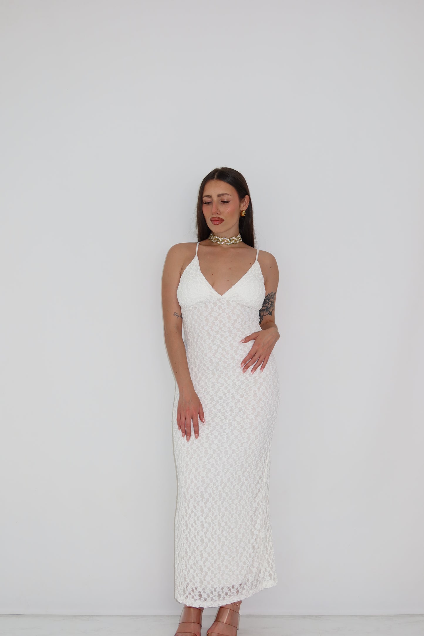 Vestido Melina Blanco