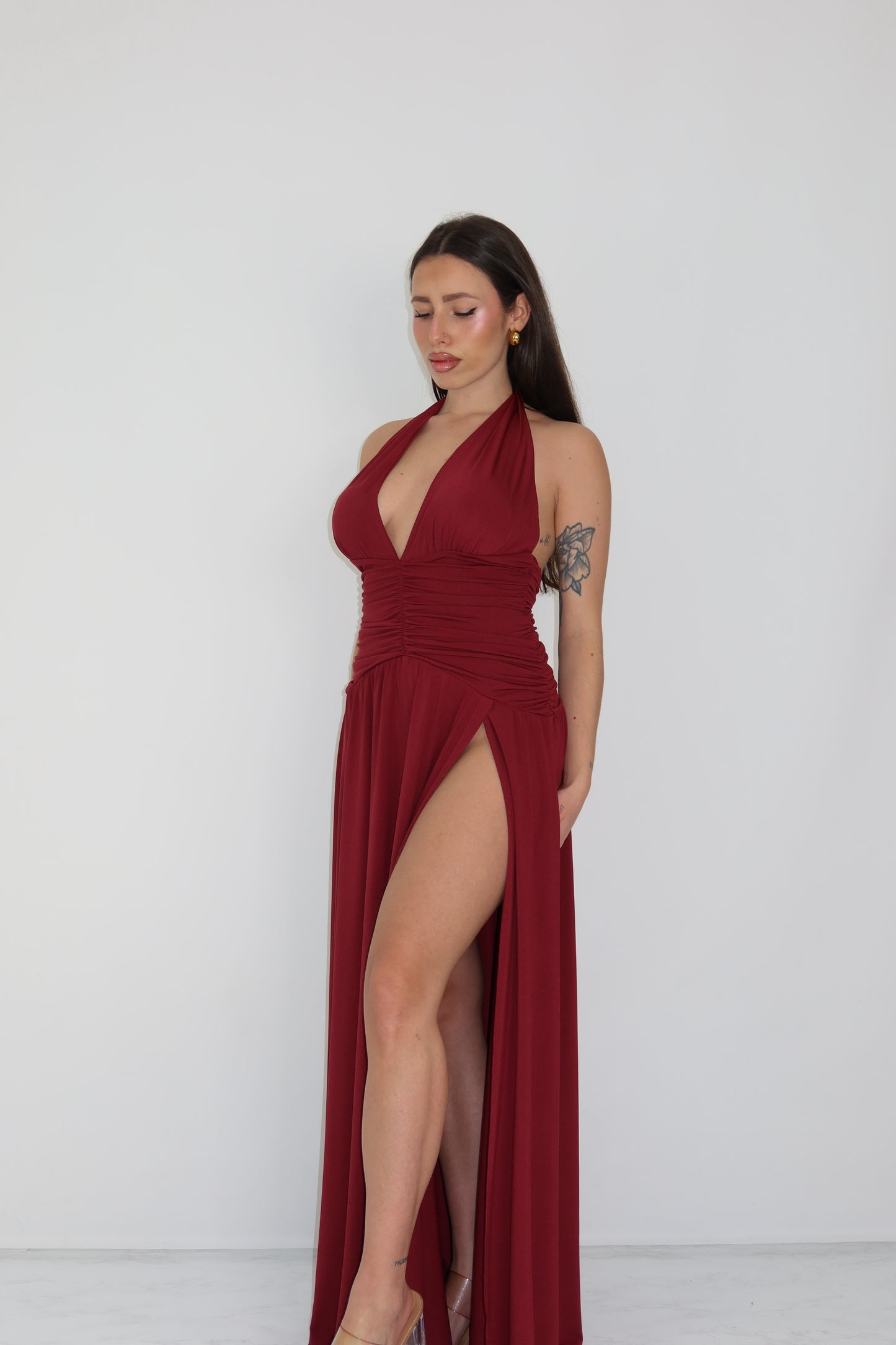 Vestido Opal Garnet
