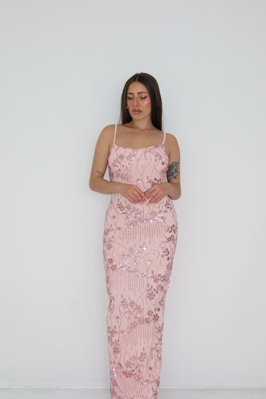 Vestido Galea Rosa