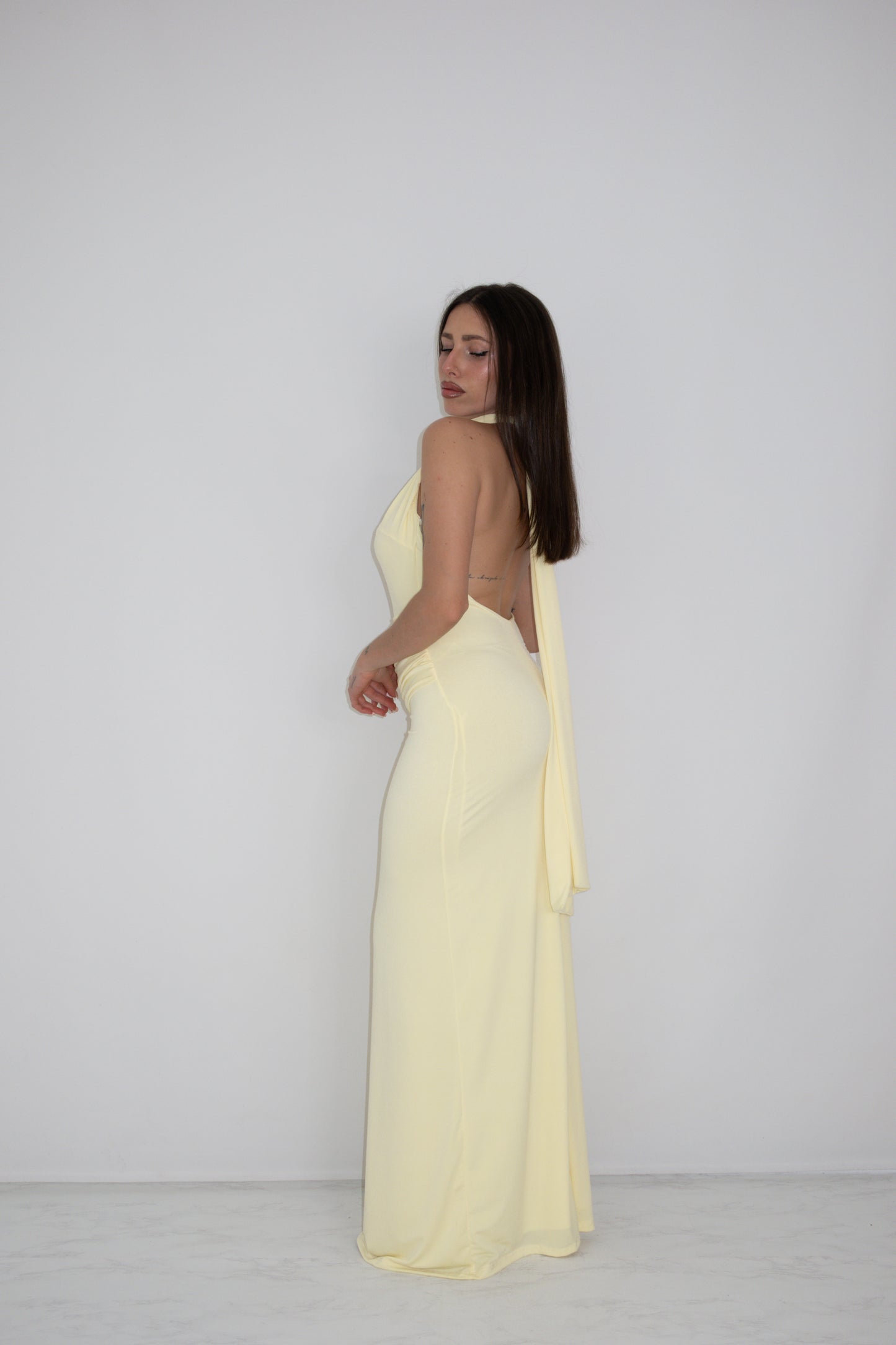 Vestido Alaia Amarillo