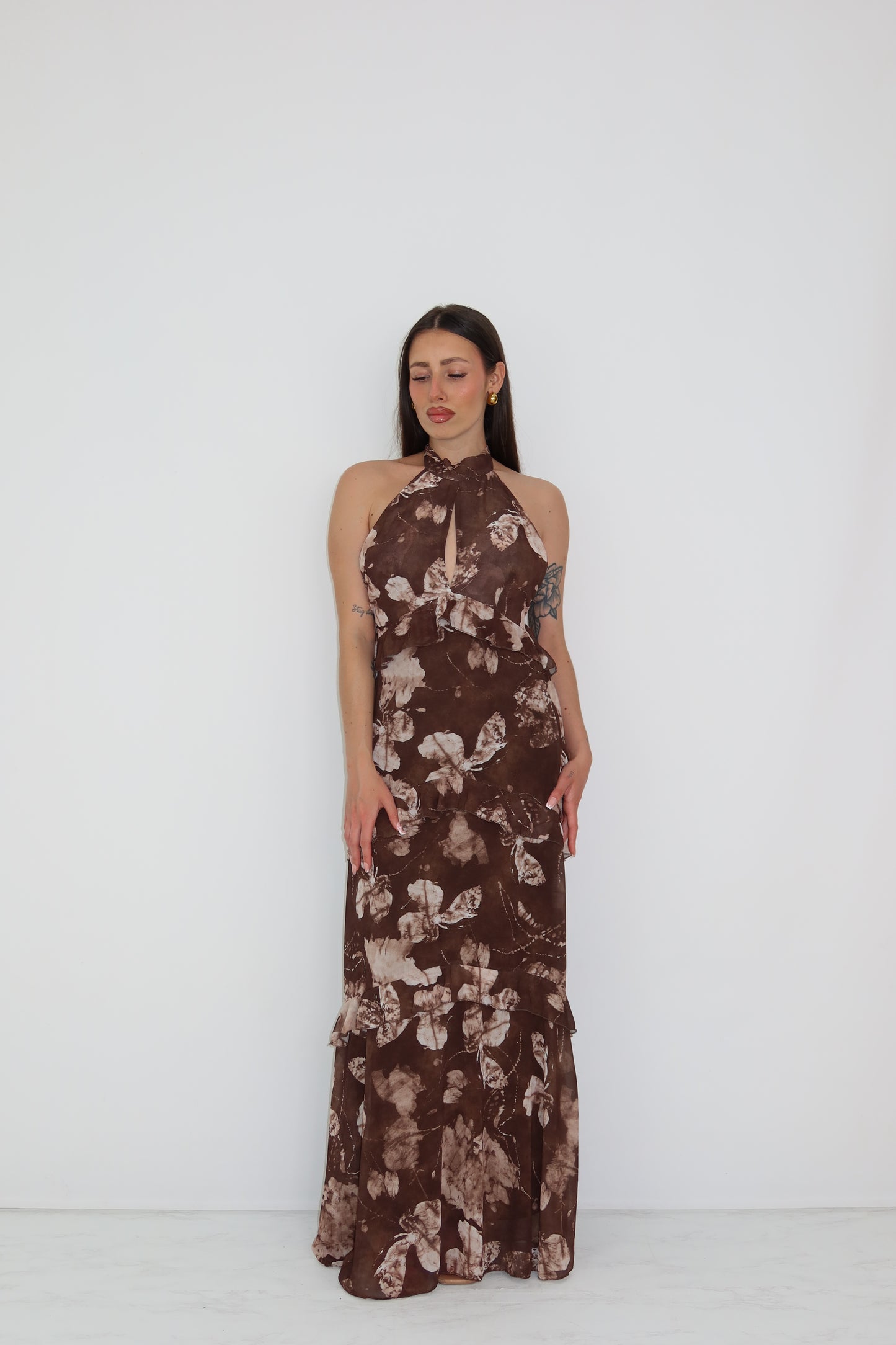 Vestido Nina Marrón
