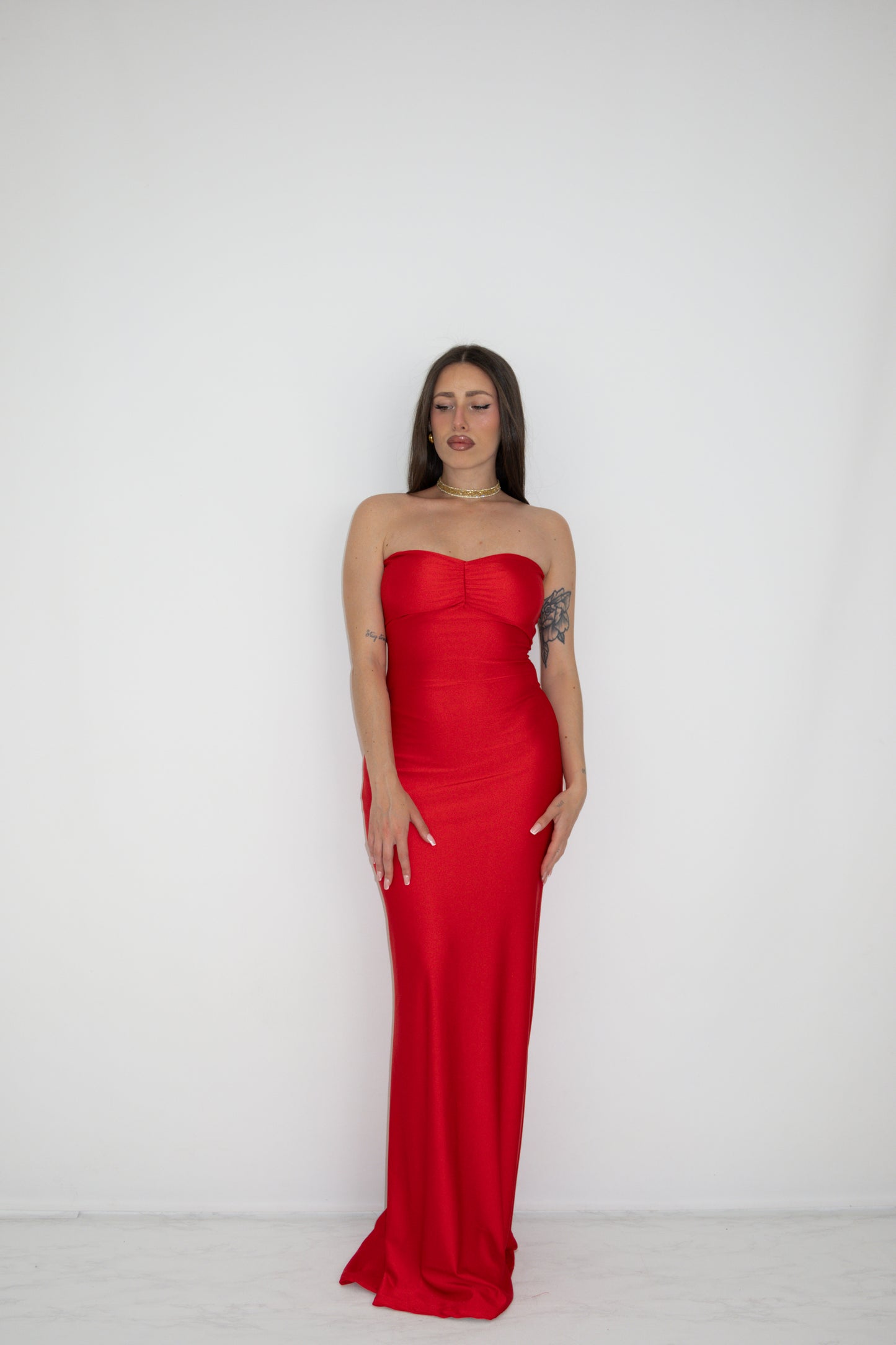 Vestido Agnes Rojo