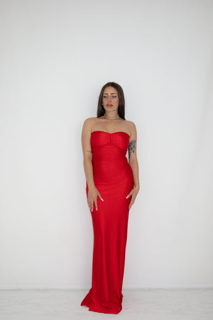 Vestido Agnes Rojo