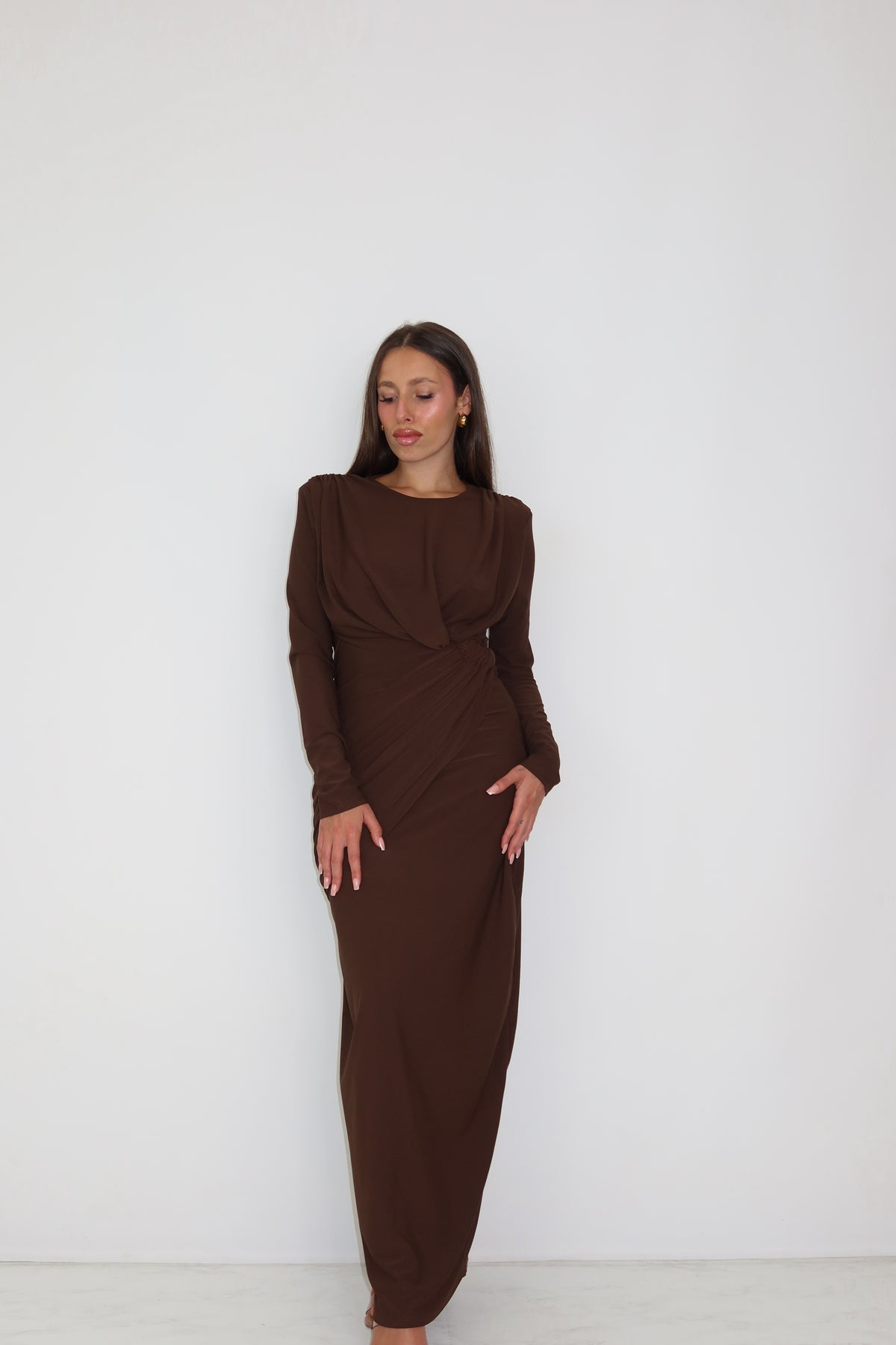 Vestido Vilma Marrón
