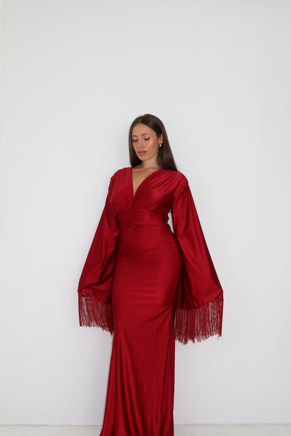 Vestido Morgana Burdeos