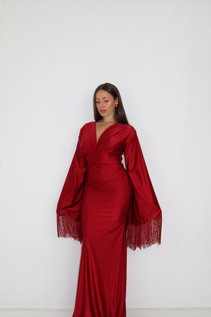 Vestido Morgana Burdeos