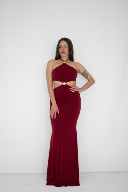 Vestido Lior Granate