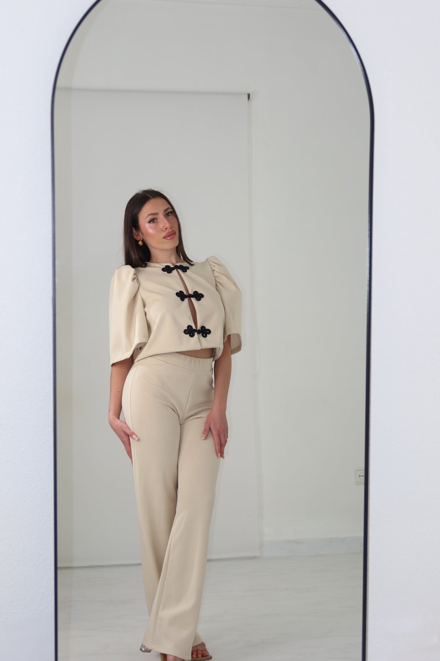Conjunto Cayetana Beige