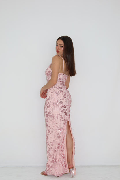 Vestido Galea Rosa