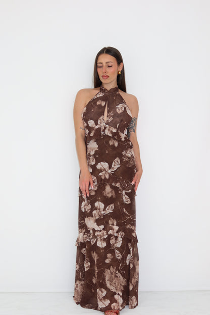 Vestido Nina Marrón