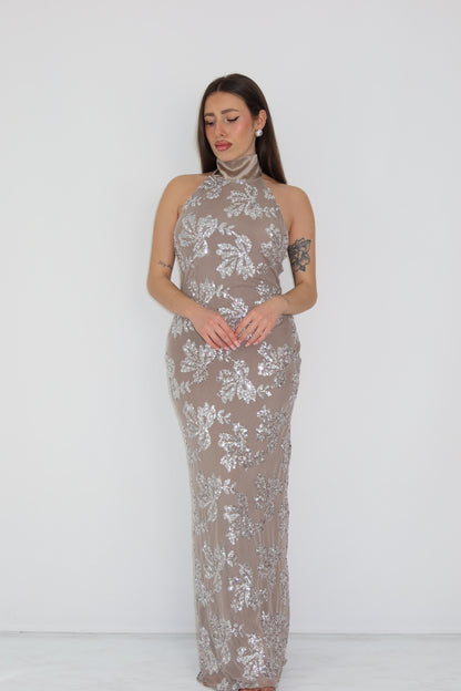 Vestido Indie Taupe