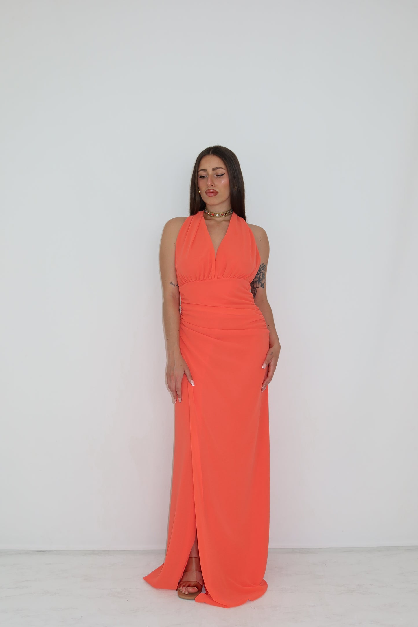 Vestido Lyanna Coral