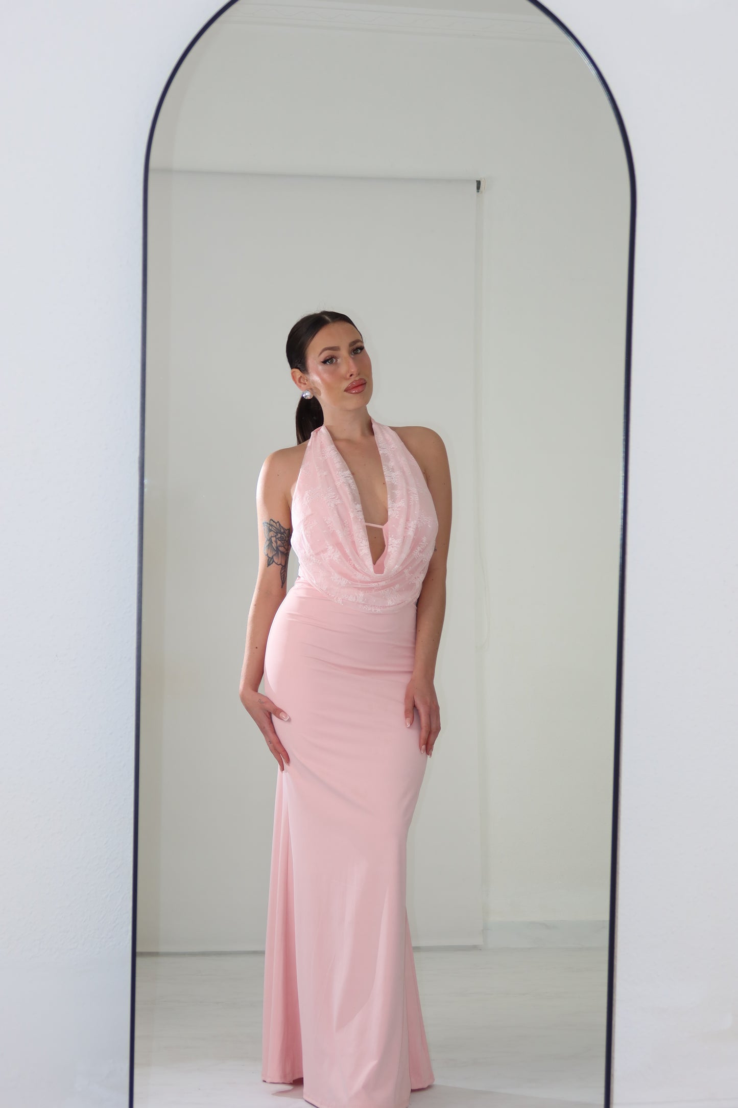 Vestido Caimile Rosa