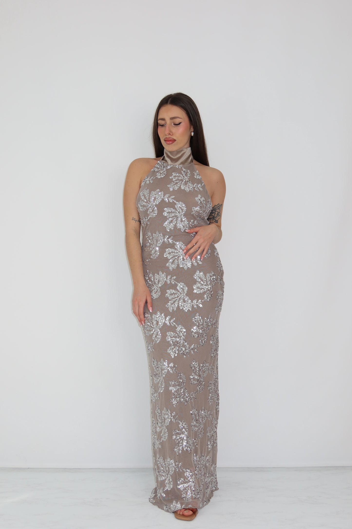 Vestido Indie Taupe