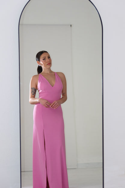 Vestido Eslida Rosa