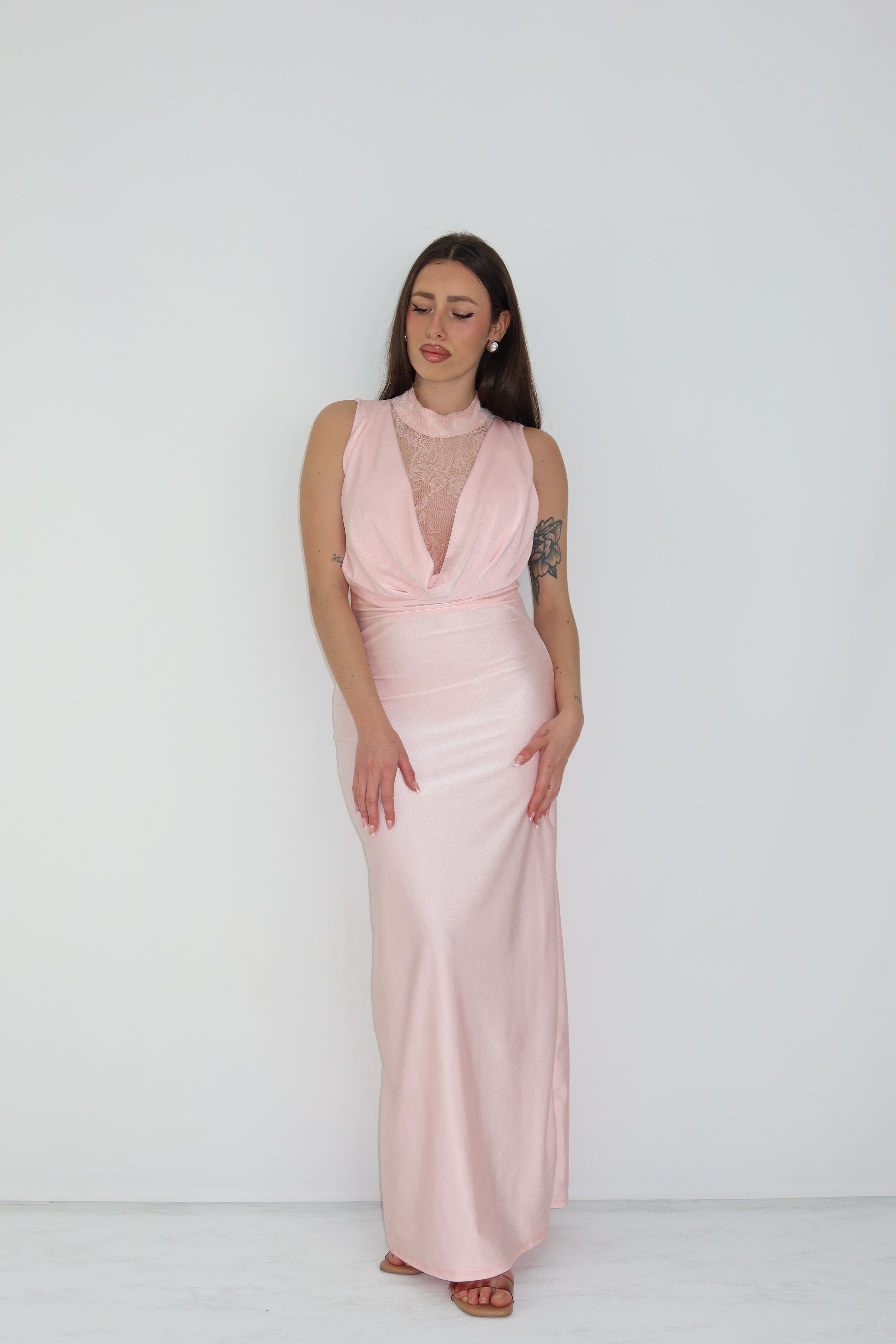 Vestido Luanda Rosa