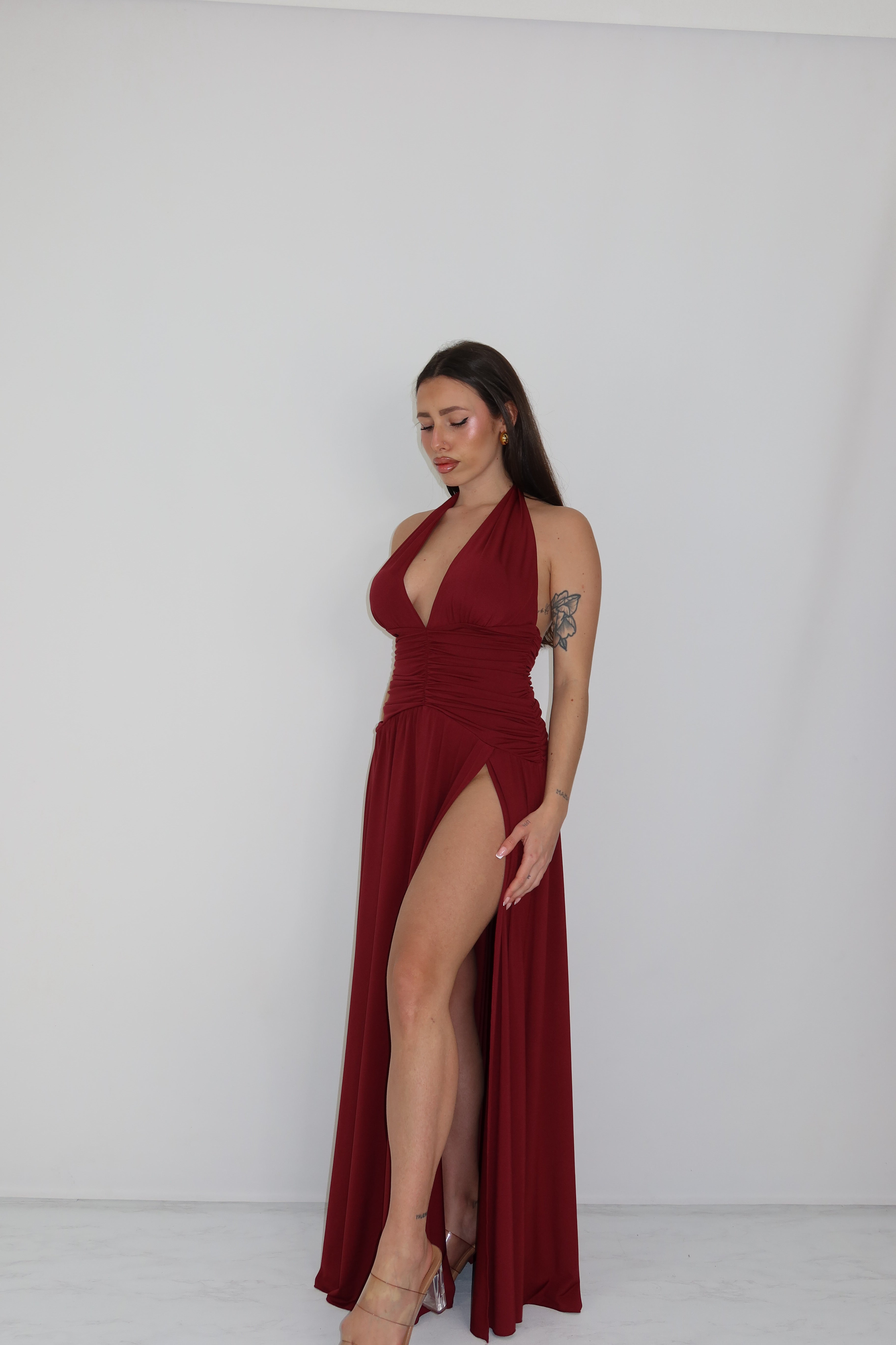 Vestido Opal Granate