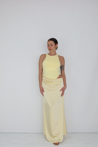 Vestido Aldair Amarillo