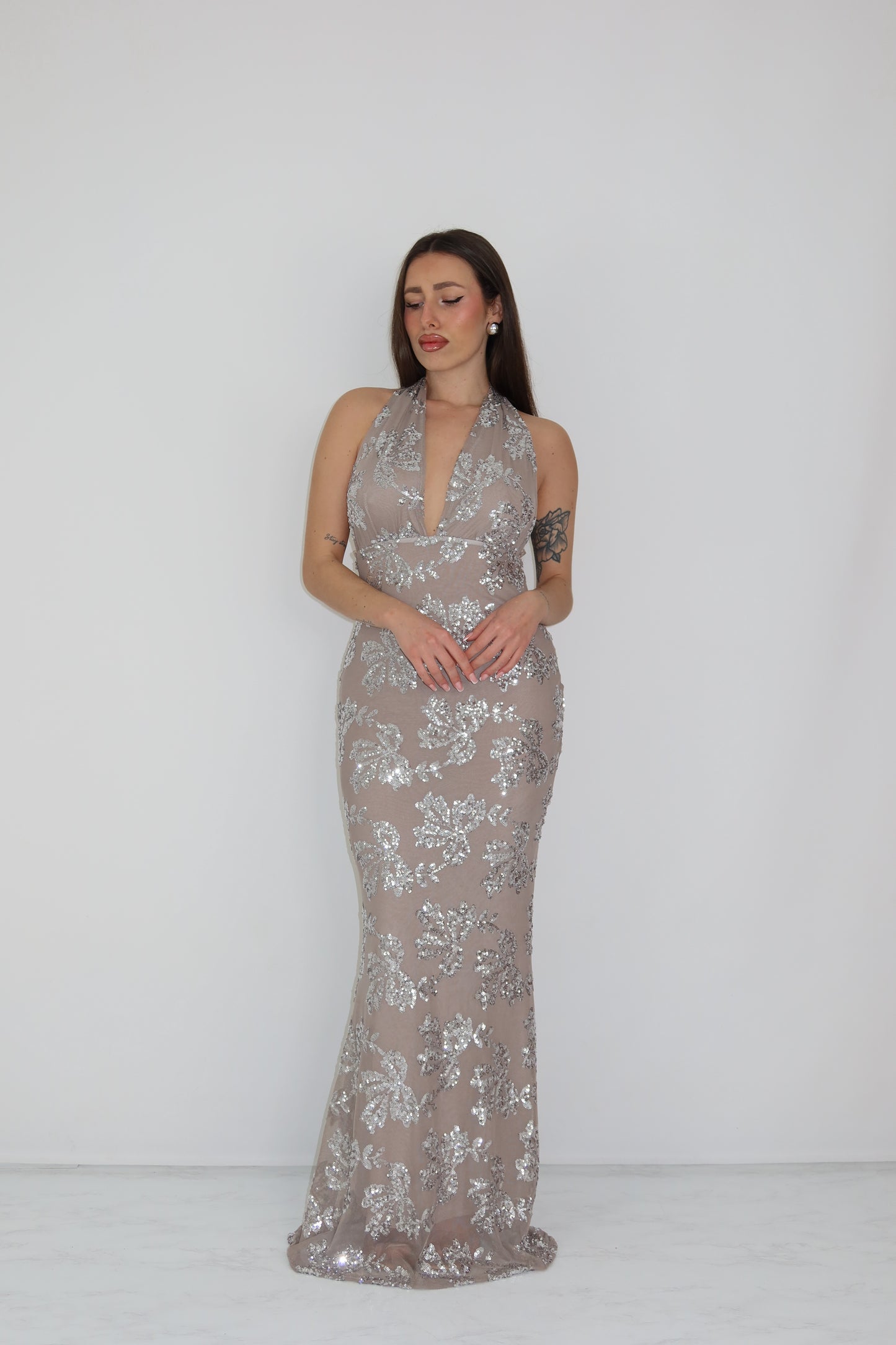 Vestido Passione Taupe