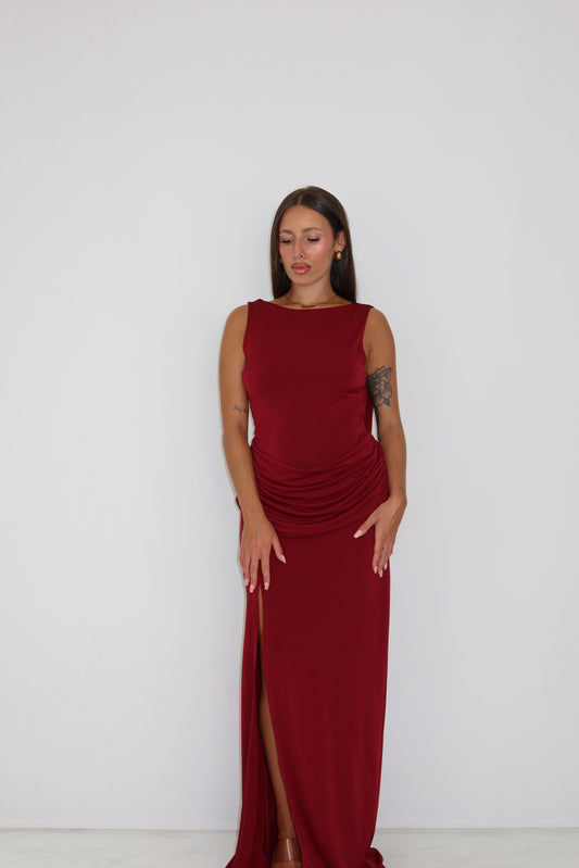 Vestido Kailani Granate