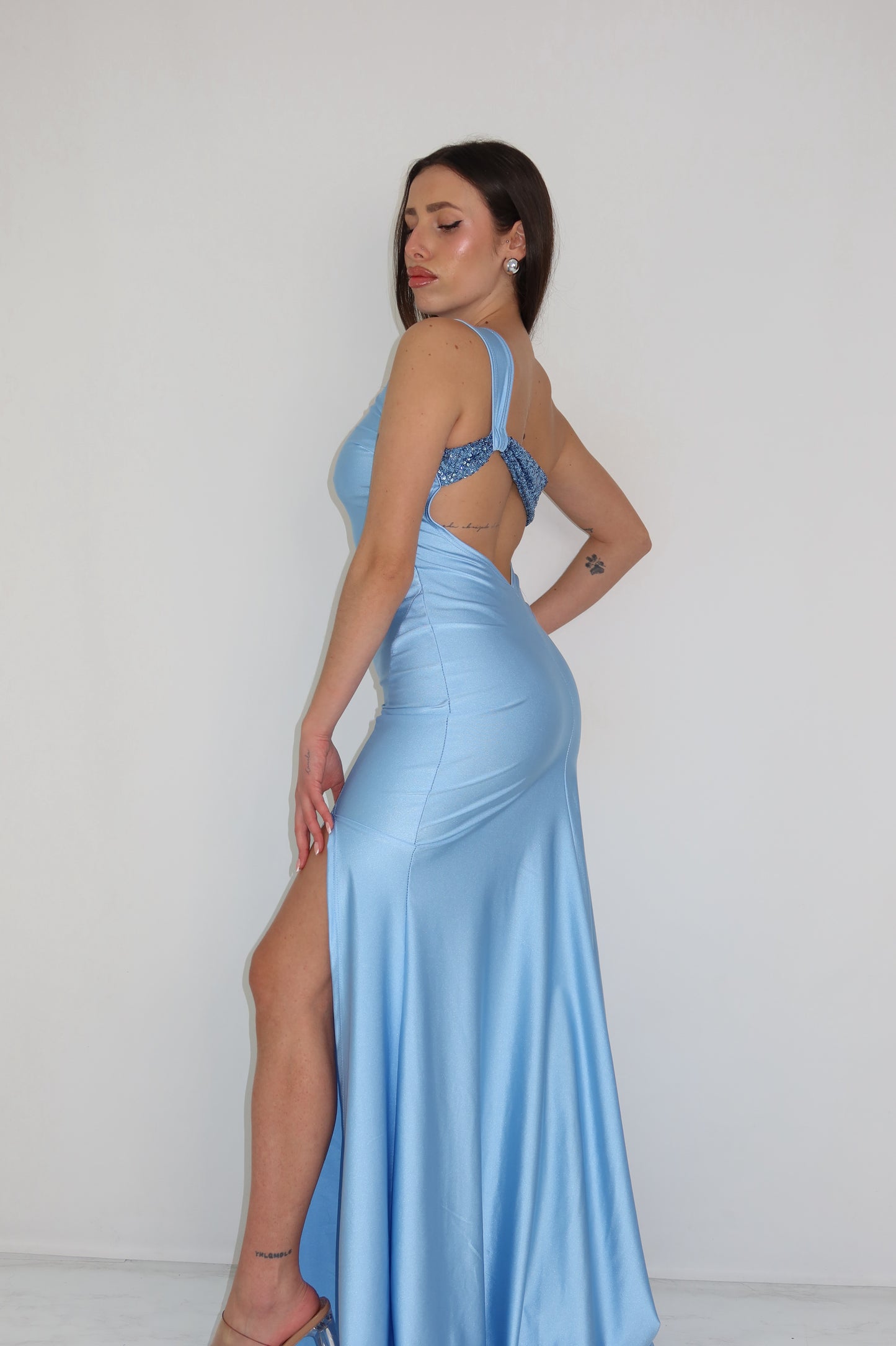 Vestido Saona Azul Celeste