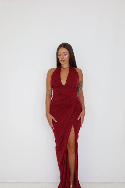 Vestido Saylor Granate
