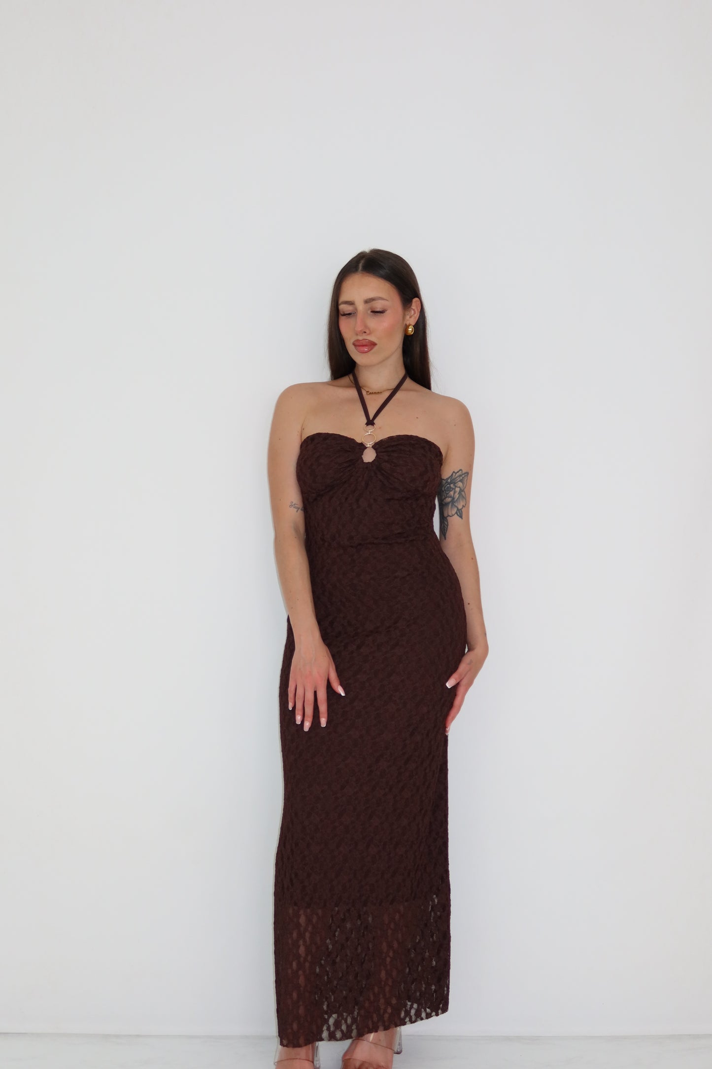 Vestido Naima Marrón