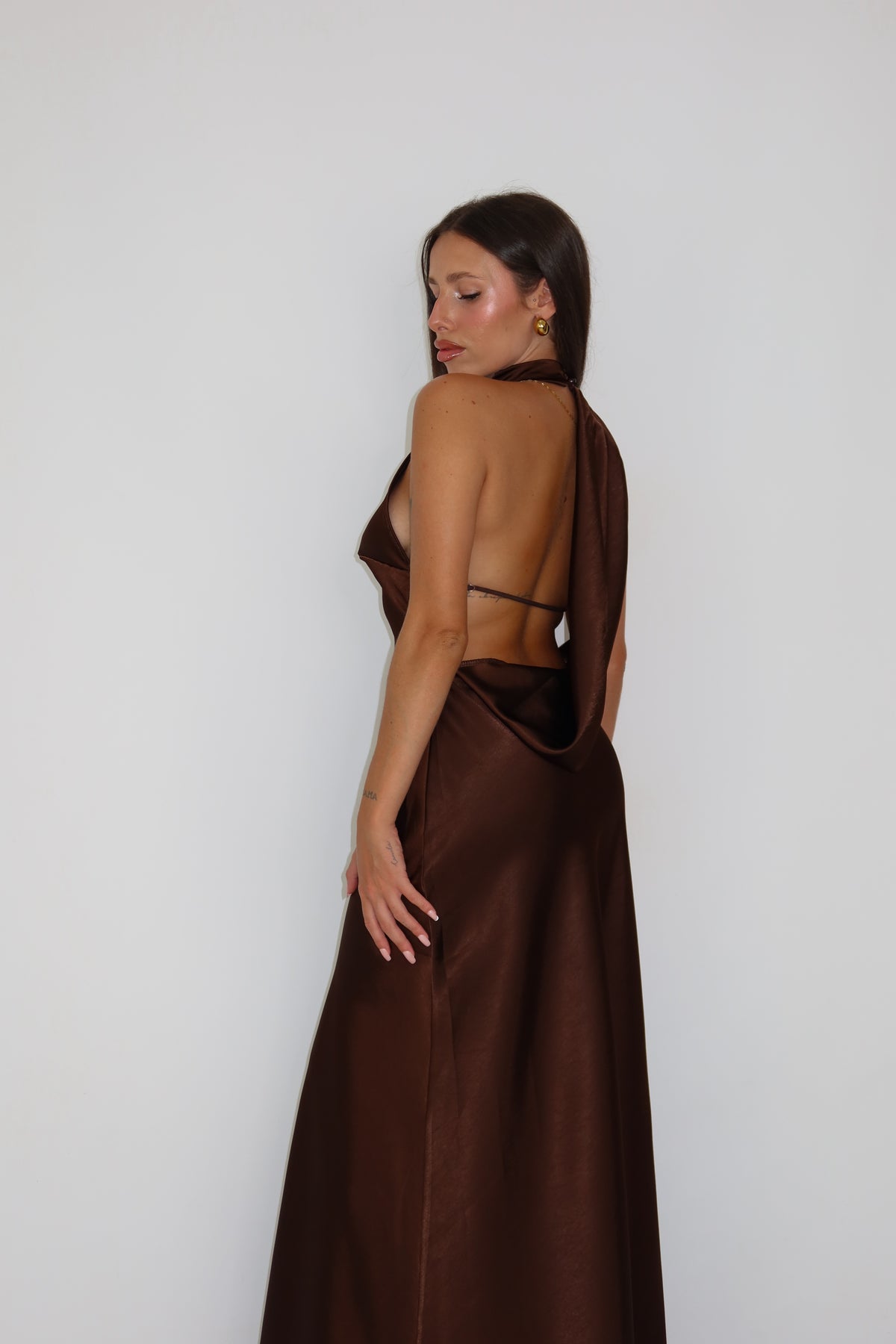 Vestido Lainey Marrón
