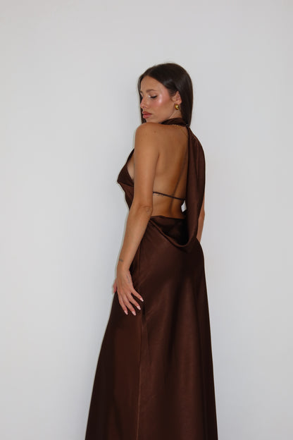 Vestido Lainey Marrón