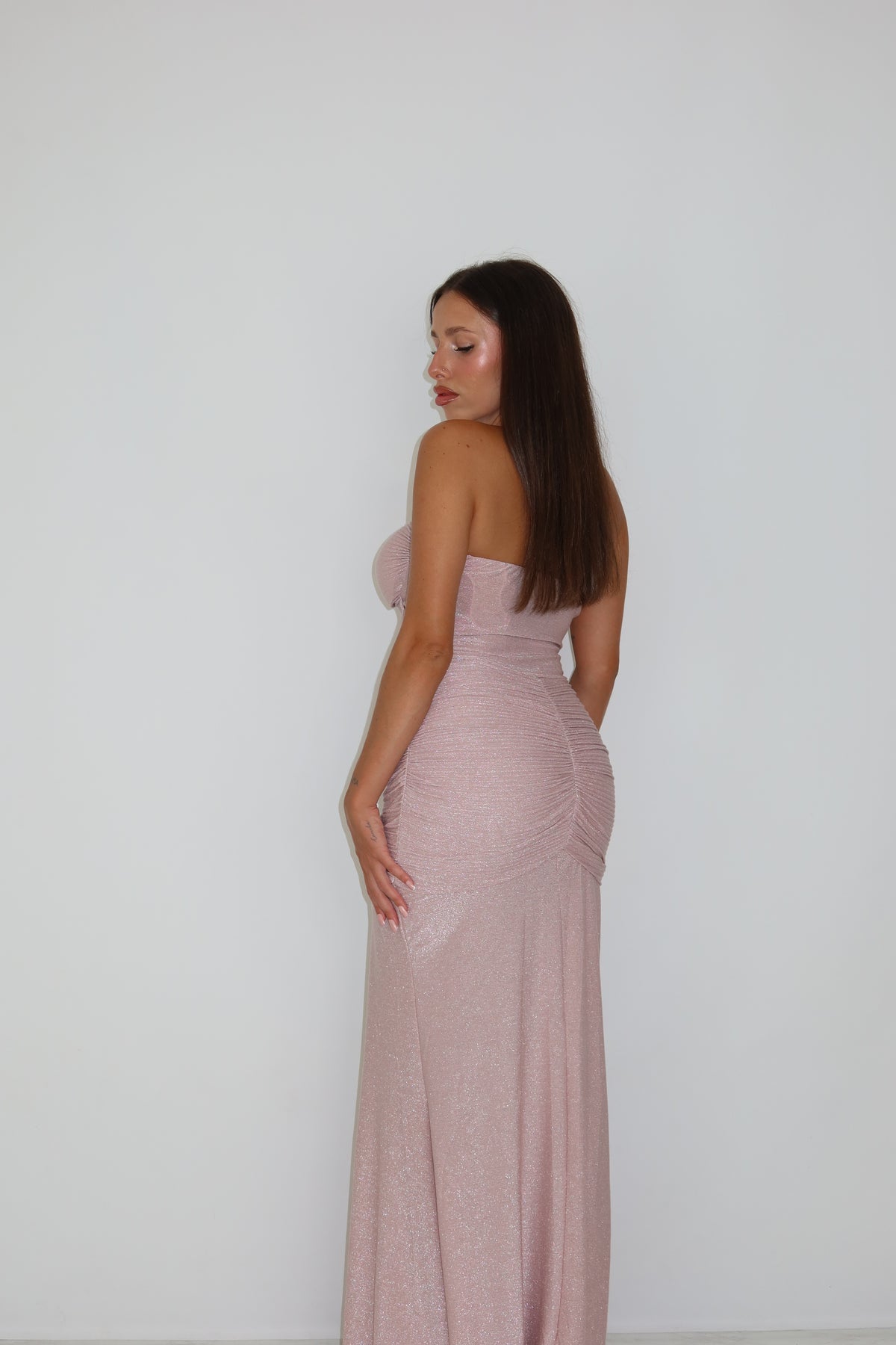 Vestido Leia Rosa