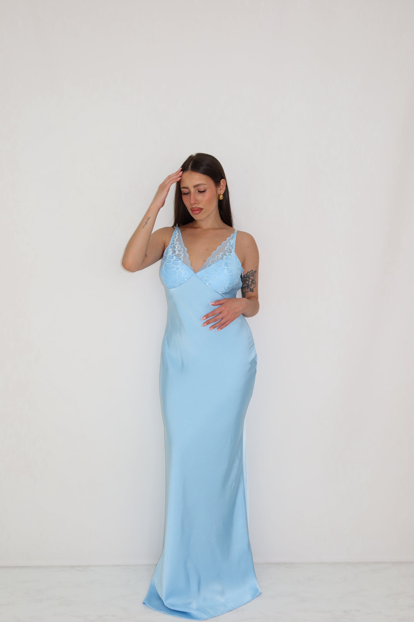 Vestido Maelia Azul Celeste