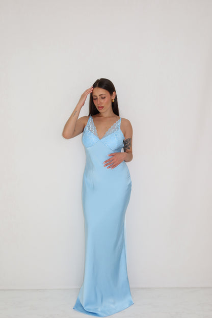 Vestido Maelia Azul Celeste