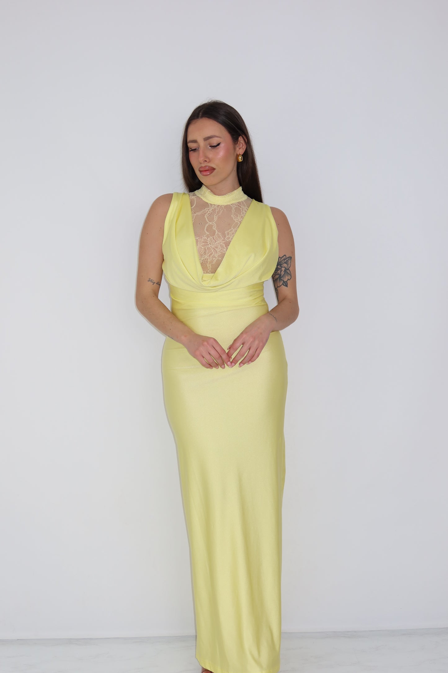 Vestido amarelo Luanda