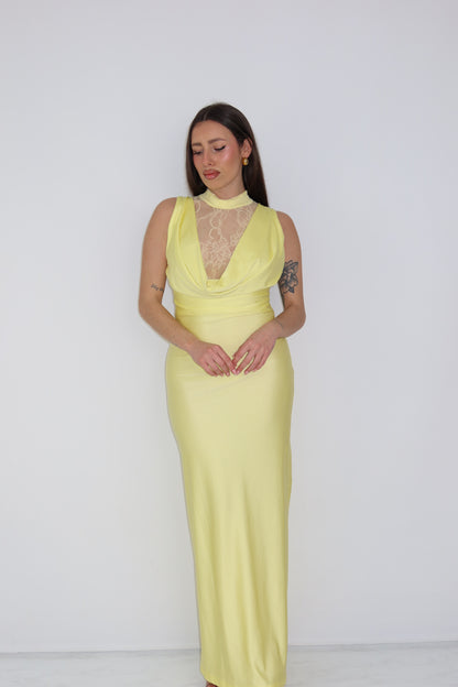 Vestido amarelo Luanda