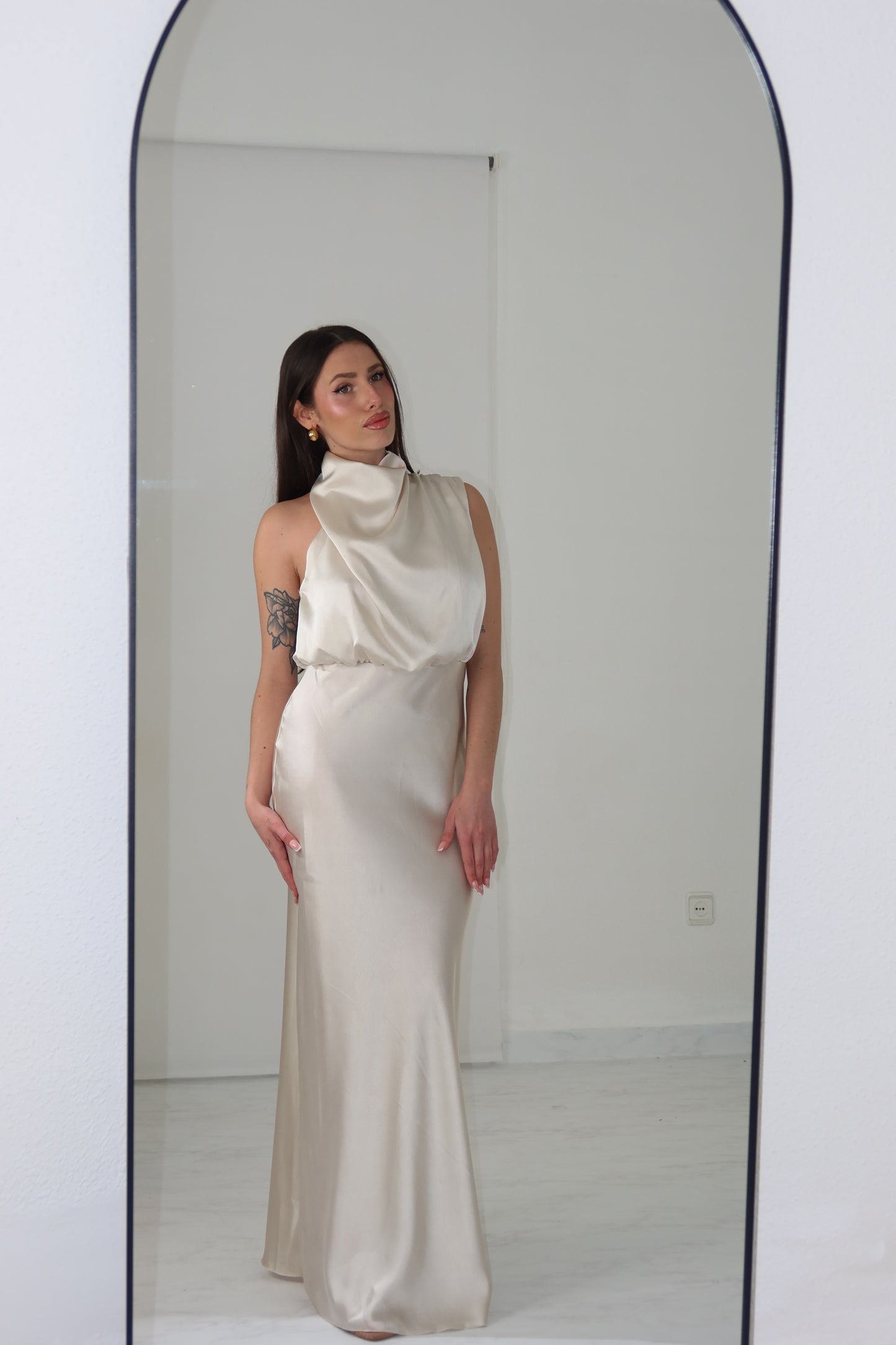 Vestido Lenna Beige