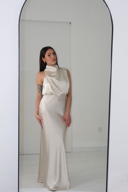 Vestido Lenna Beige