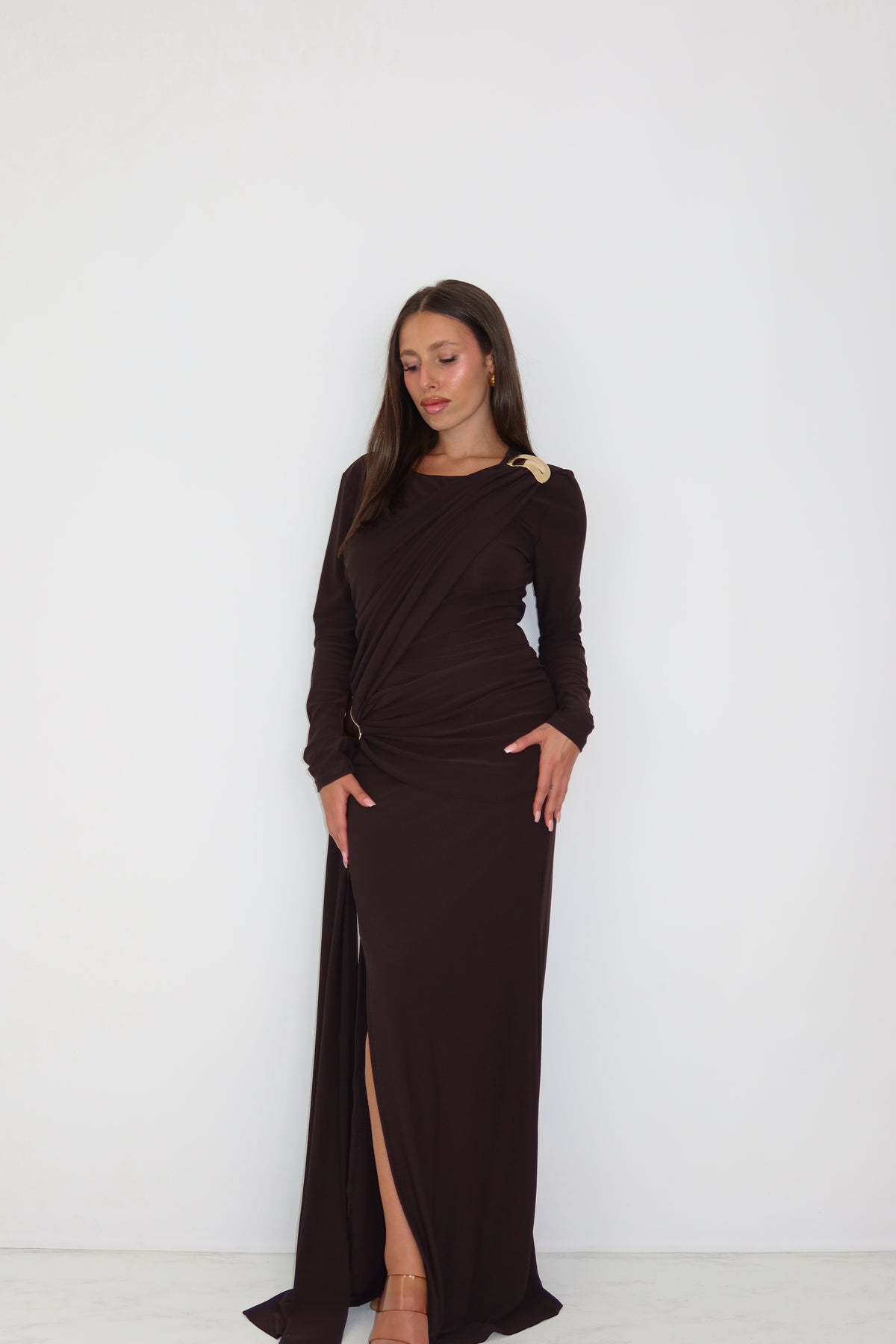 Vestido Arya Marrón
