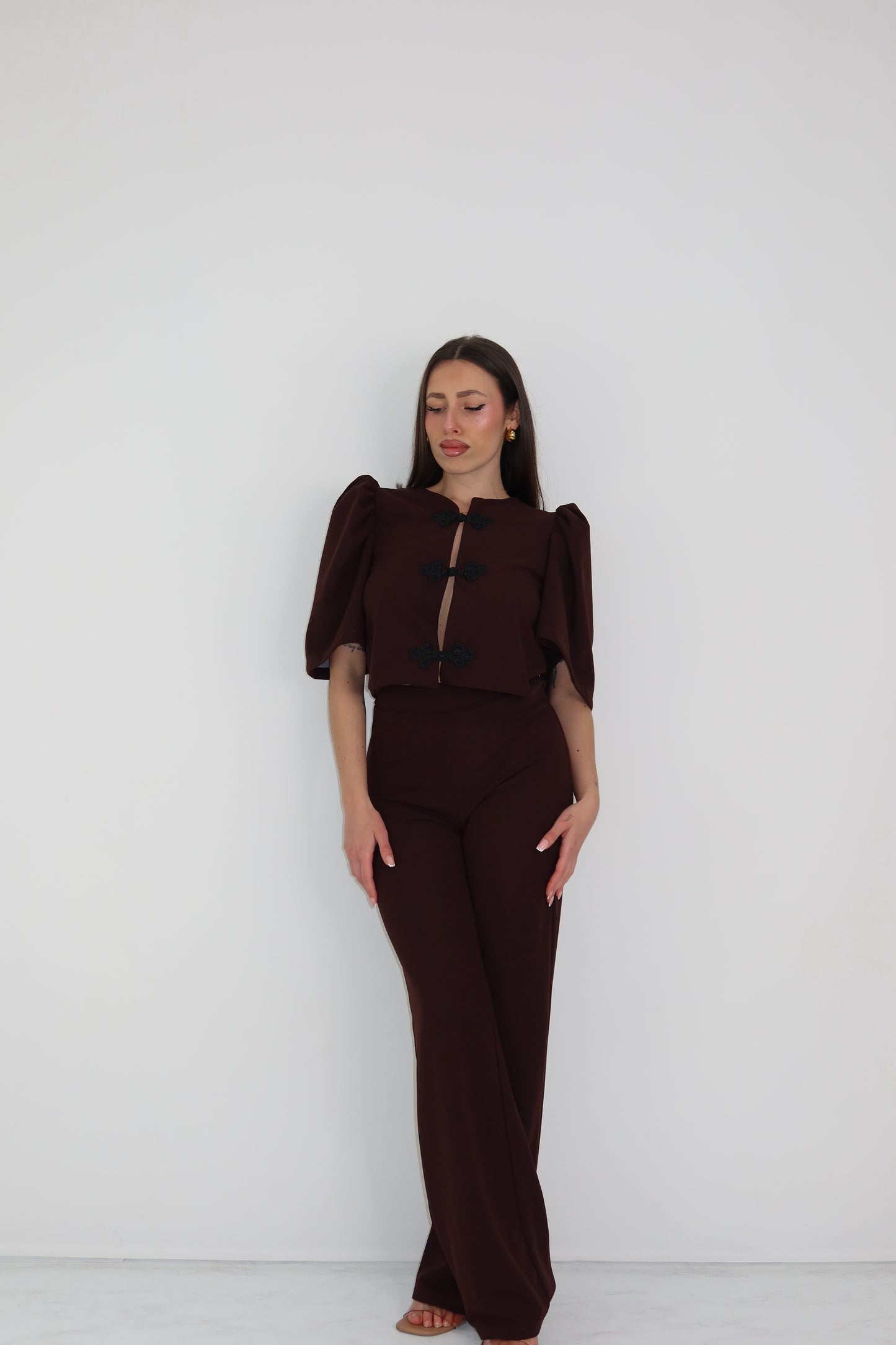 Conjunto Cayetana Marrón