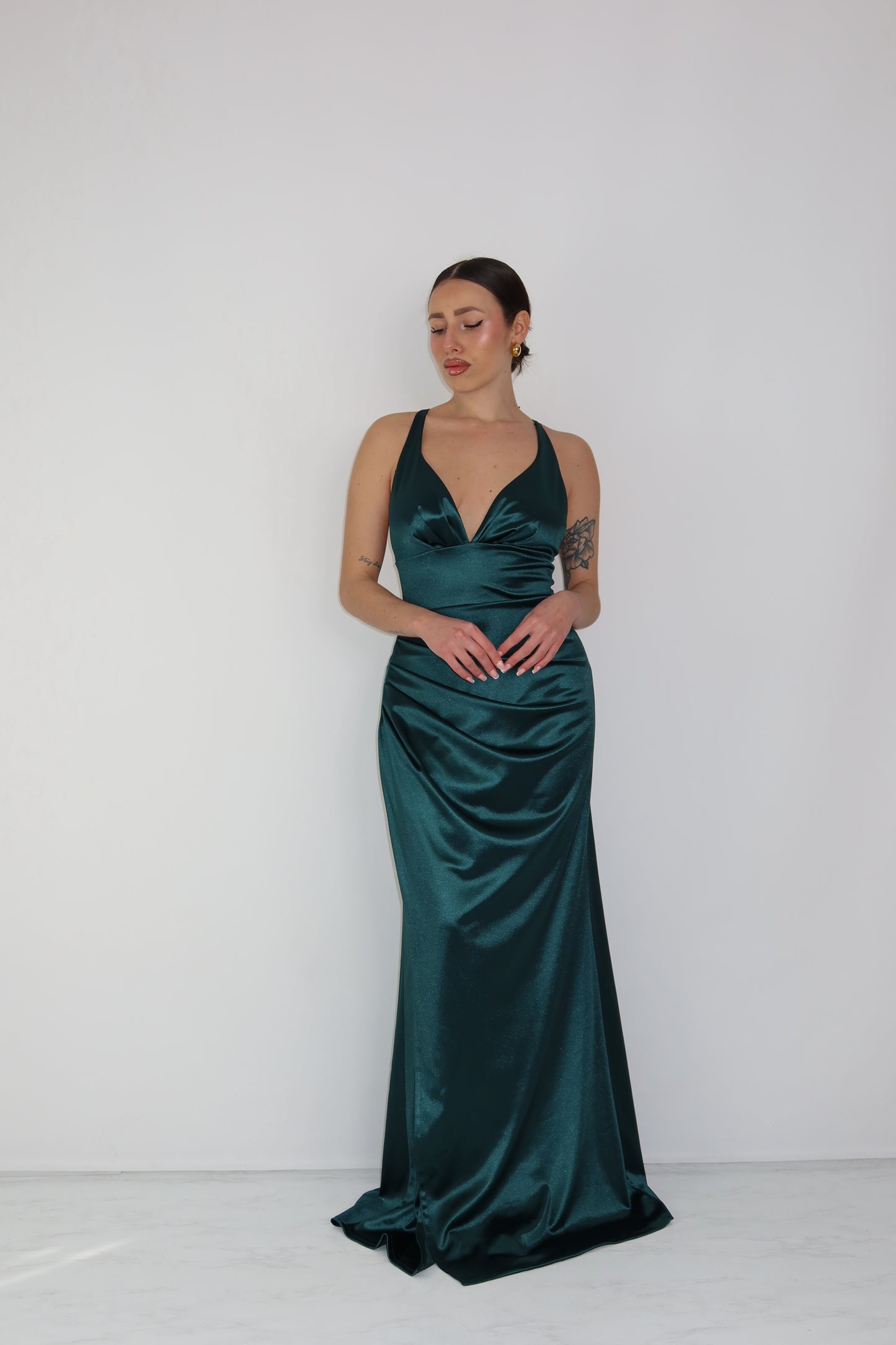 Vestido Euphoria Verde Botella