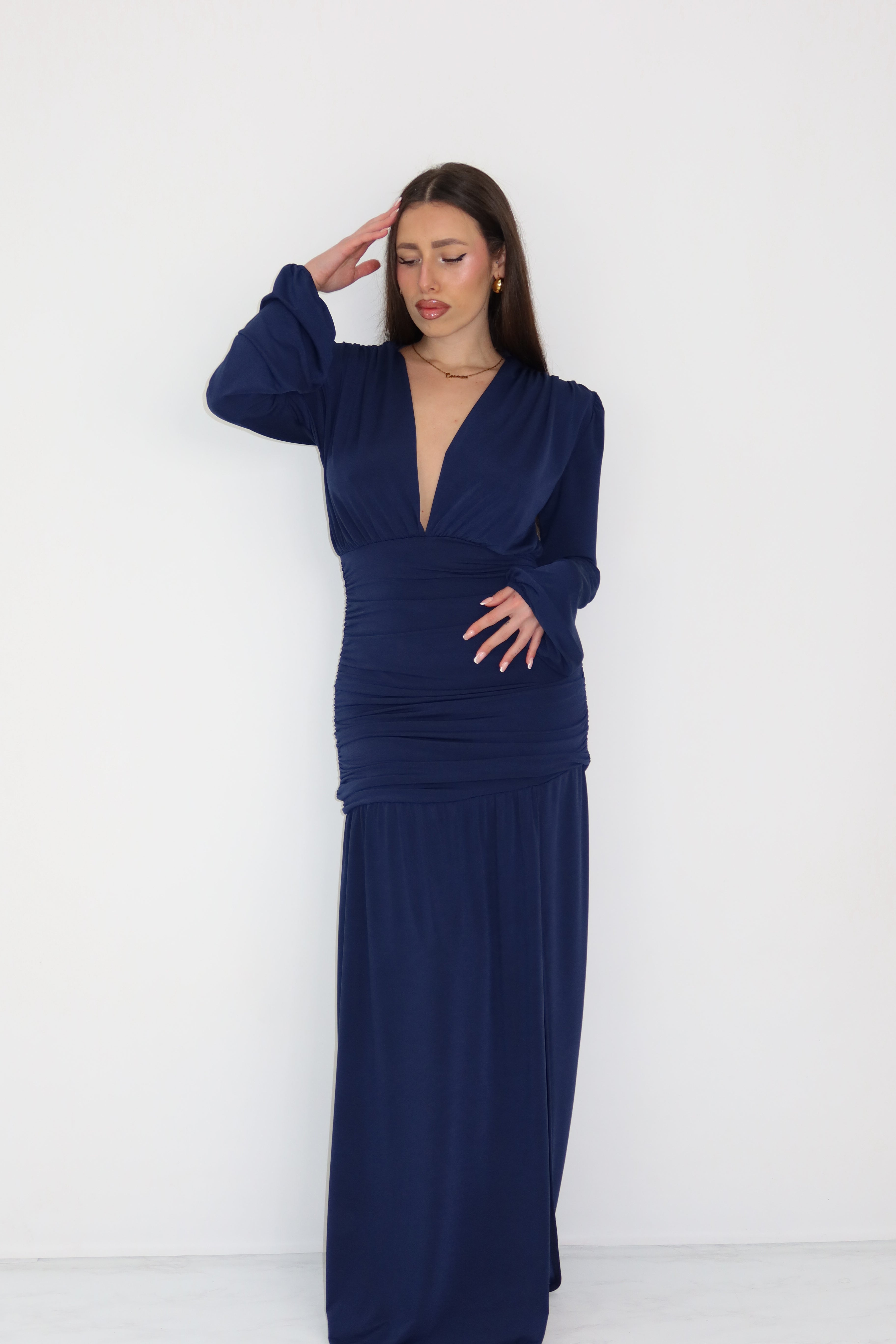 Vestido Lauren Azul Marino