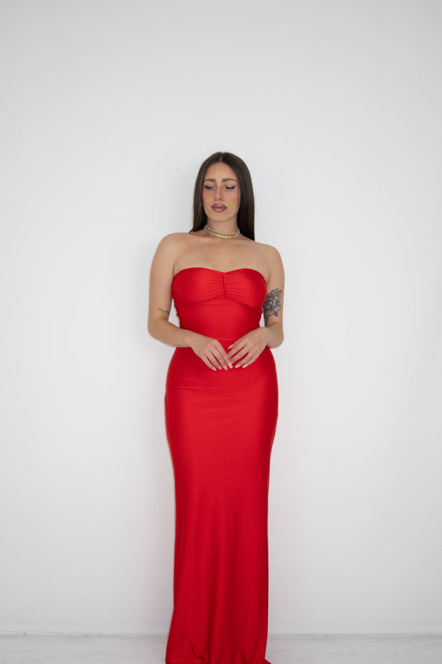 Vestido Agnes Rojo