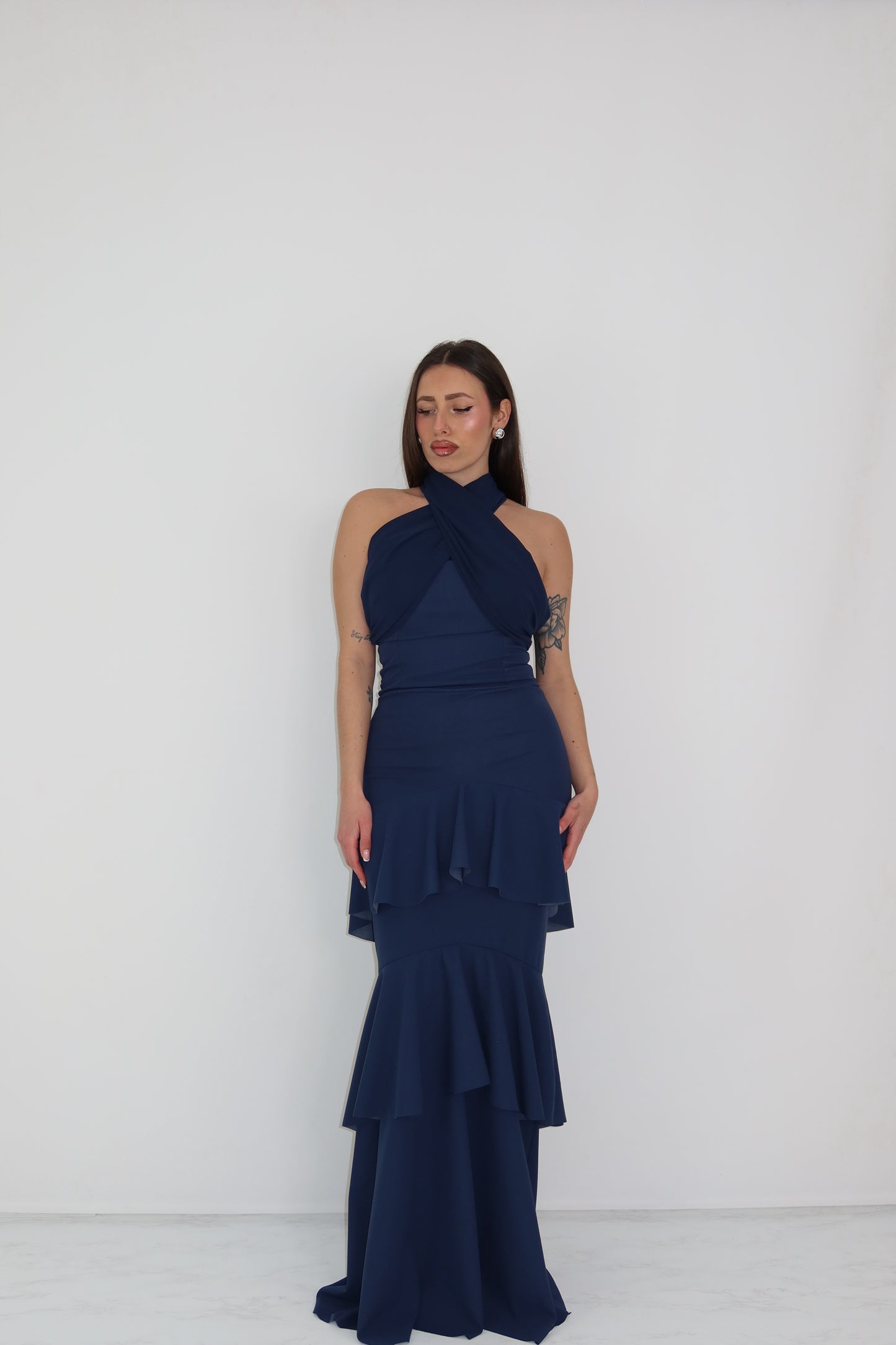 Vestido Sevilla Azul Marino