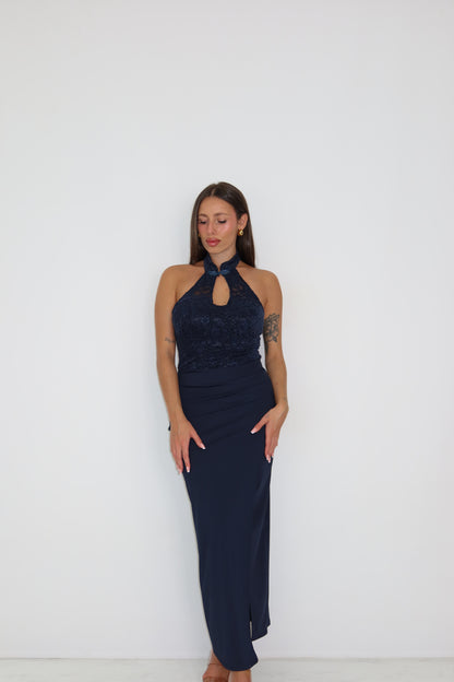 Vestido Seraya Azul Marino
