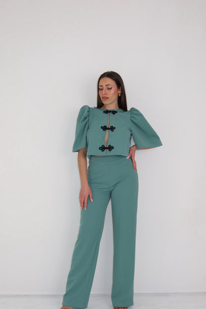 Conjunto Cayetana Turquesa