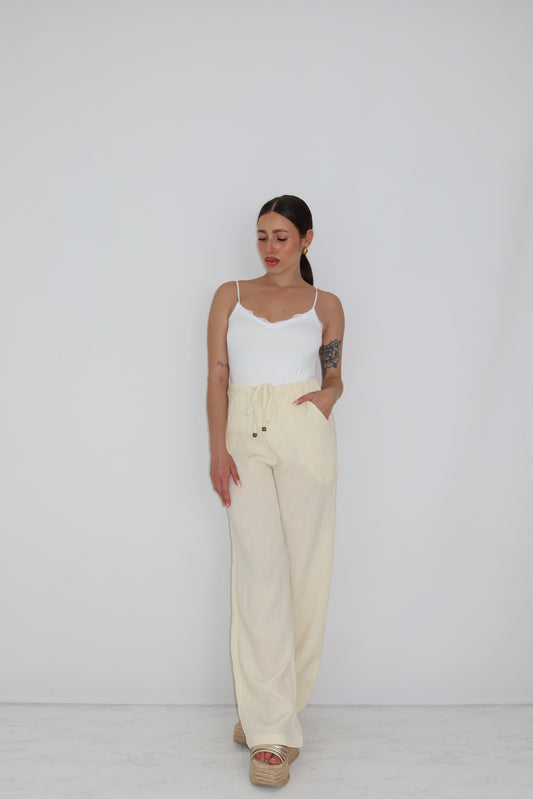 Pantalón Zia Beige