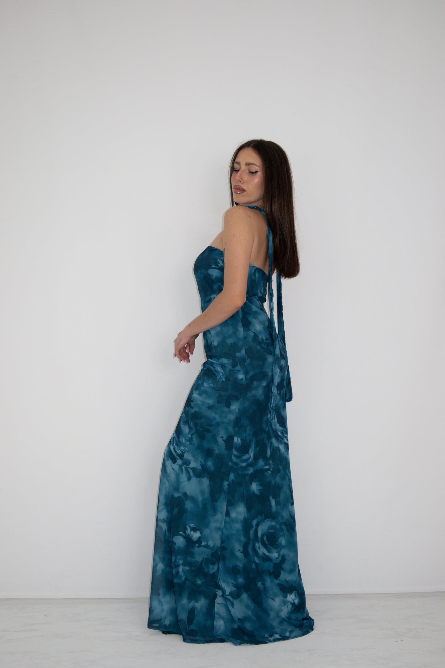 Vestido Alexia Petróleo