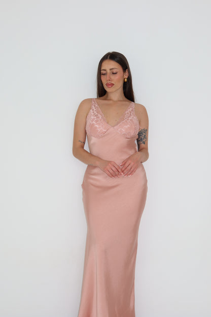 Vestido Maelia Rosa Maquillaje
