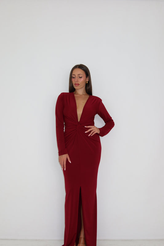 Vestido Kimani Granate