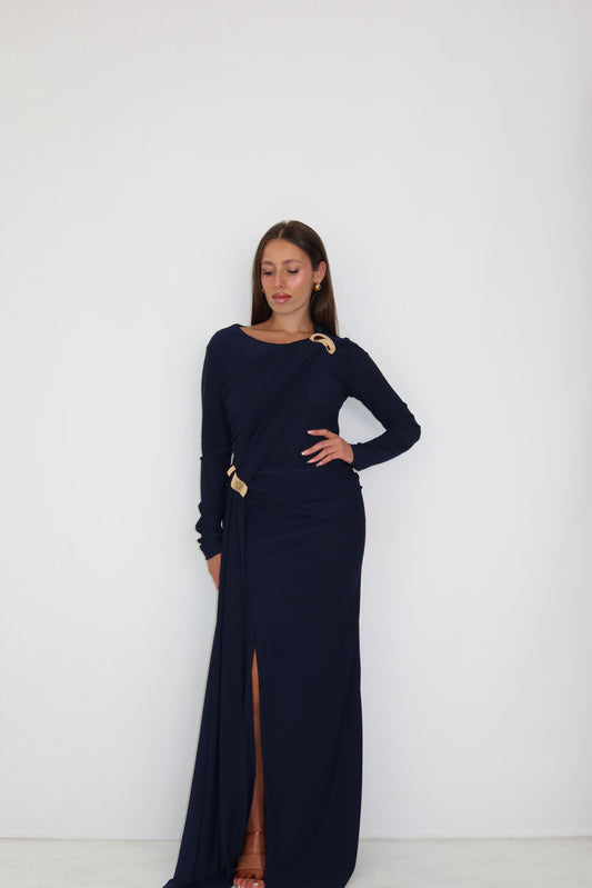 Vestido Arya Azul Marino